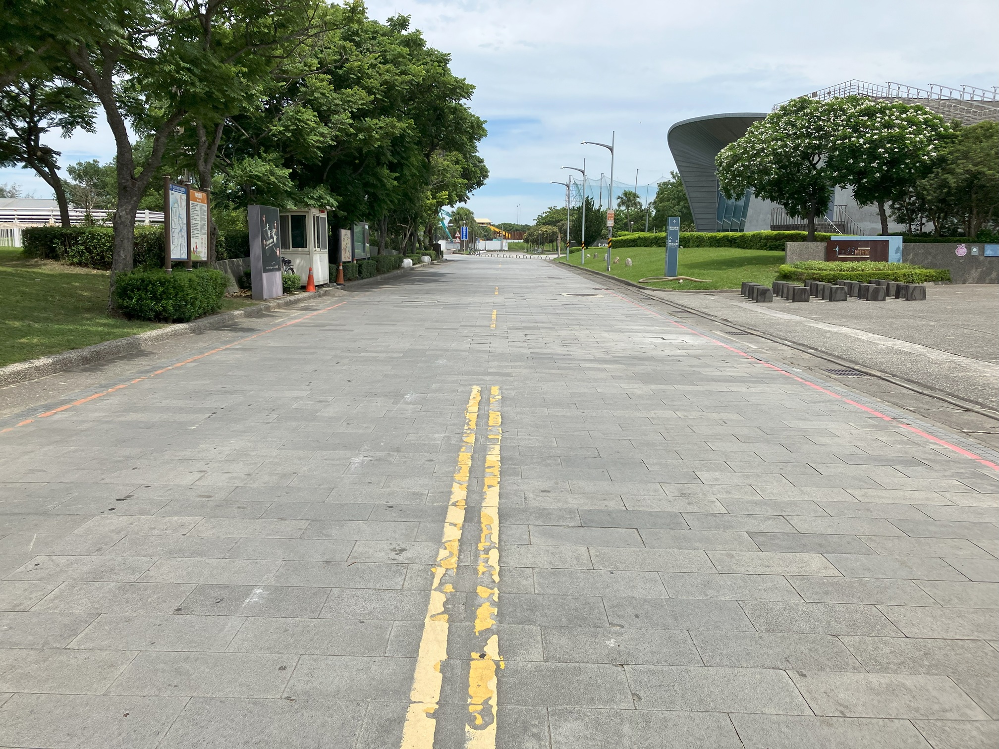 博物館路202巷施工封閉